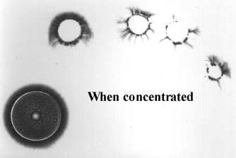 Kirlian when concentrated